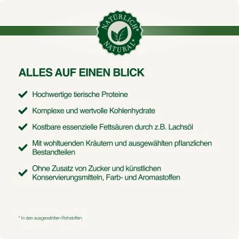 REAL NATURE Adult 16x100g Geflügel Mit Kaninchen Und Leinöl, Paté 5 REAL NATURE Adult 16x100g Geflügel Mit Kaninchen Und Leinöl, Paté – Bild 3