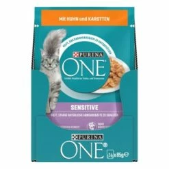 Purina ONE Sensitive Mit Huhn & Karotten 26x85g -ANIMON Geschaft 26317a3c735e045d31e4988375597723d455cc65 1099274 de DE purina one 2