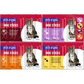 FIT+FUN F+F Mini Sticks Multifahne Mix 25x20x2g 3 FIT+FUN F+F Mini Sticks Multifahne Mix 25x20x2g