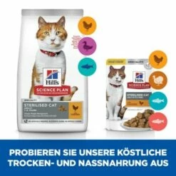 Hill's Science Plan Young Adult Sterilised Mit Huhn 12x85g -ANIMON Geschaft 2e7a3b8e2022e5745c12ef22f39ba6736e7af4bd 52742194103 7