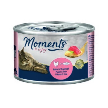 MOMENTS Adult Huhn & Thunfisch 6x140 G