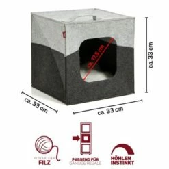 Canadian Cat Company Katzenhöhle Filzwürfel -ANIMON Geschaft 511fea2cc699c5711749a4f291be635bbd21c658 1394211 de DE d1300d1b61423dc4ae262bd0f48829b8ede9d656zPS9WK