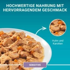 Purina ONE Sensitive Mit Huhn & Karotten 26x85g -ANIMON Geschaft 66fe91fd6607b88354cb2ef0af5c27a24e3e177a 1099274 de DE purina one 5