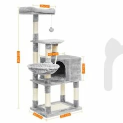 FEANDREA Kletterbaum 138cm Hellgrau Hellgrau 13 FEANDREA Kletterbaum 138cm Hellgrau Hellgrau -ANIMON Geschaft 696b367b5afadab350fd970565ec5f74e3ffb9a3 1483605 de DE a98de6081ff36f51694c300d12062f1ad37d0171Q4u73L