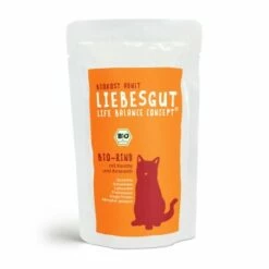 LIEBESGUT Biokost Adult 12x100g Bio Rind Mit Karotte Und Amaranth
