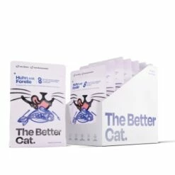 The Better Cat Nassfutter Huhn & Forelle 595 G