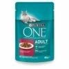 Purina ONE Adult 26x85g Mit Rind Und Karotten -ANIMON Geschaft 7842420377c3c0101456a31e0b78eab72d509c54 96799a8b867352853765d7b150306332685d27c2