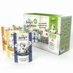 Betty's Landhausküche Selektion Nr.1 Frischebeutel 12 X 100g Für Katze -ANIMON Geschaft 78a214350c587466c746df624d4f6bd220090836 1499465 de DE 34ed6b9c6630f87046a72a517c660ff04790bfaeBXJ8PT
