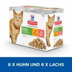 Hill's Science Plan Senior Vitality 7+ Mature Adult 12x85 G -ANIMON Geschaft 7f0125efc337f001ec9268b792f49a34eeb5eb20 52742015705 1.1