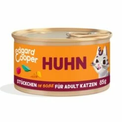 Edgard & Cooper Stückchen In Soße Adult 18x85g Huhn