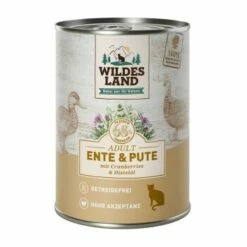 WILDES LAND Adult 6x400g Ente & Pute