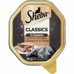 Sheba Classics In Pastete 22x85g Mit Ente & Huhn
