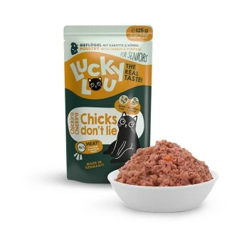 Lucky Lou Senior Geflügel 16x125g 4 Lucky Lou Senior Geflügel 16x125g – Bild 2