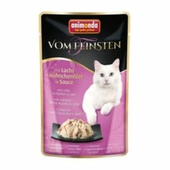 Animonda Vom Feinsten 18x50g Mit Lachs & Hühnchenfilet, In Sauce