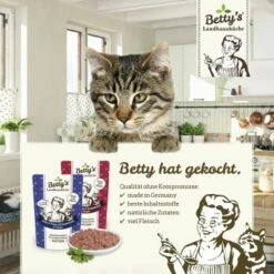 Betty's Landhausküche Mit Ente & Taurin 6 X 200g Für Katze -ANIMON Geschaft c0cfc45b86e9648d55f1375b9c76aa5560978111 1390351 de DE 8dc090abadfd0768091433341356d13226aaf57dwSGK54