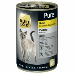 SELECT GOLD Pure Adult Paté Huhn 6x400 G