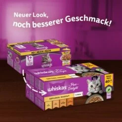 Whiskas Pure Delight Mega Pack Geflügel Ragout In Gelee 40 X 85g -ANIMON Geschaft e2522623fde1eb62c07cac516426bd86b0851600 1410723 de DE Whiskas 4