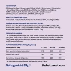 The Better Cat Nassfutter Huhn & Forelle 595 G -ANIMON Geschaft e9af15afb9d54bef5294bb1a5c9555f755b389b8 1664526 de DE f51d098c1ab564eb9507b2cf81107d63594aa589GScbpT