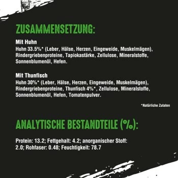 CRAVE Multipack Mit Huhn Und Mit Thunfisch 60 X 85g – Bild 2