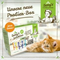 Betty's Landhausküche Selektion Nr.1 Frischebeutel 12 X 100g Für Katze -ANIMON Geschaft f32b7ddf6f940bcde265ae4f95f529a6d80d0c2f 1499465 de DE 6389bca7da8f46fc8b3c79a095e5b84cc7d876b4XBk6sy