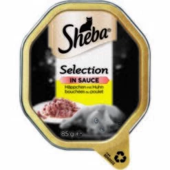 Sheba Schale Selection In Sauce Häppchen Mit Huhn 22 X 85g